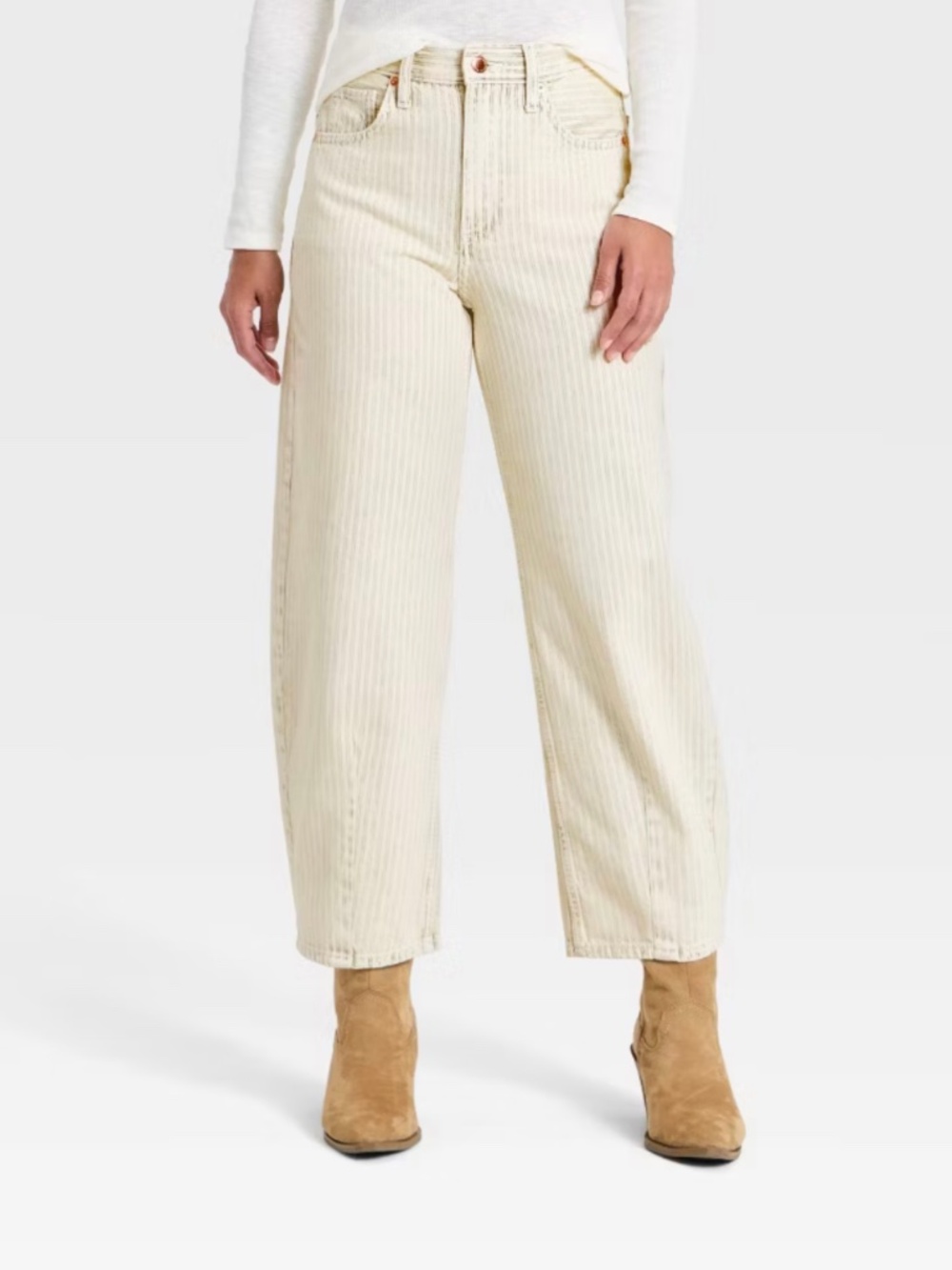 Universal Thread Women's High-Rise Barrel Jeans. Sz 17.